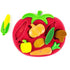 Rubbabu 3D Vegetable Shape Sorter | Educational Tomato Shaped Puzzle with 7 Bright Vegetables